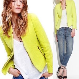 ZARA Neon Green Blazer